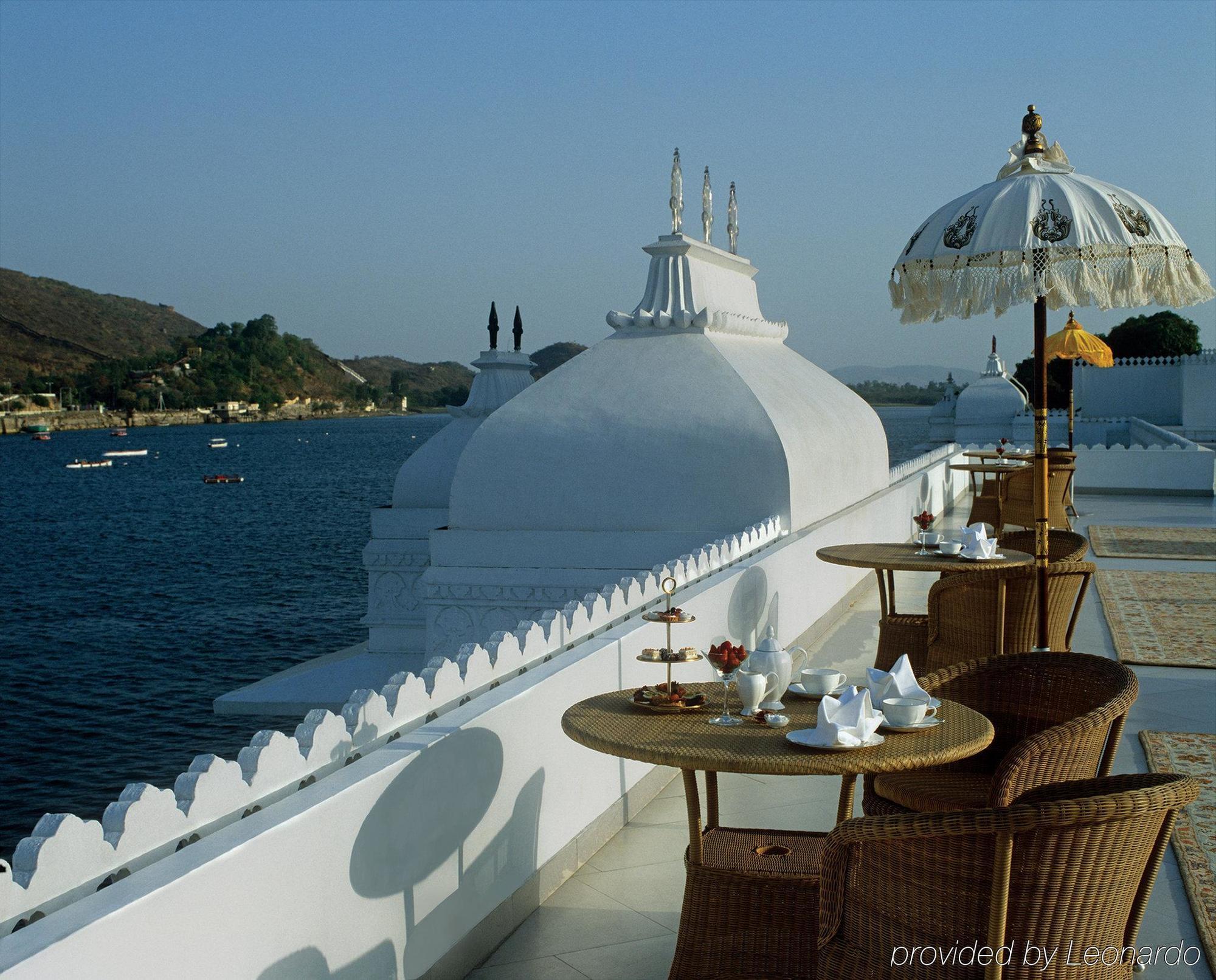 Taj Lake Palace Udaipur Étterem fotó